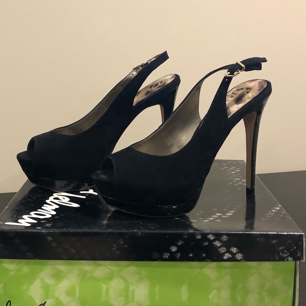 Sam Edelman Penelope Black Heels